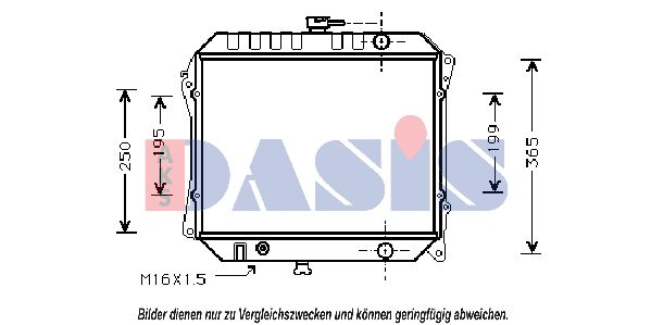 AKS DASIS Radiators, Motora dzesēšanas sistēma 070410N